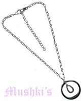 Metal Pendant Necklace - click here for large view